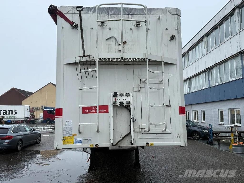 Fliegl SDS 420 - SAF - DISC BRAKES + LIFTING AXLE Schuifvloeropleggers