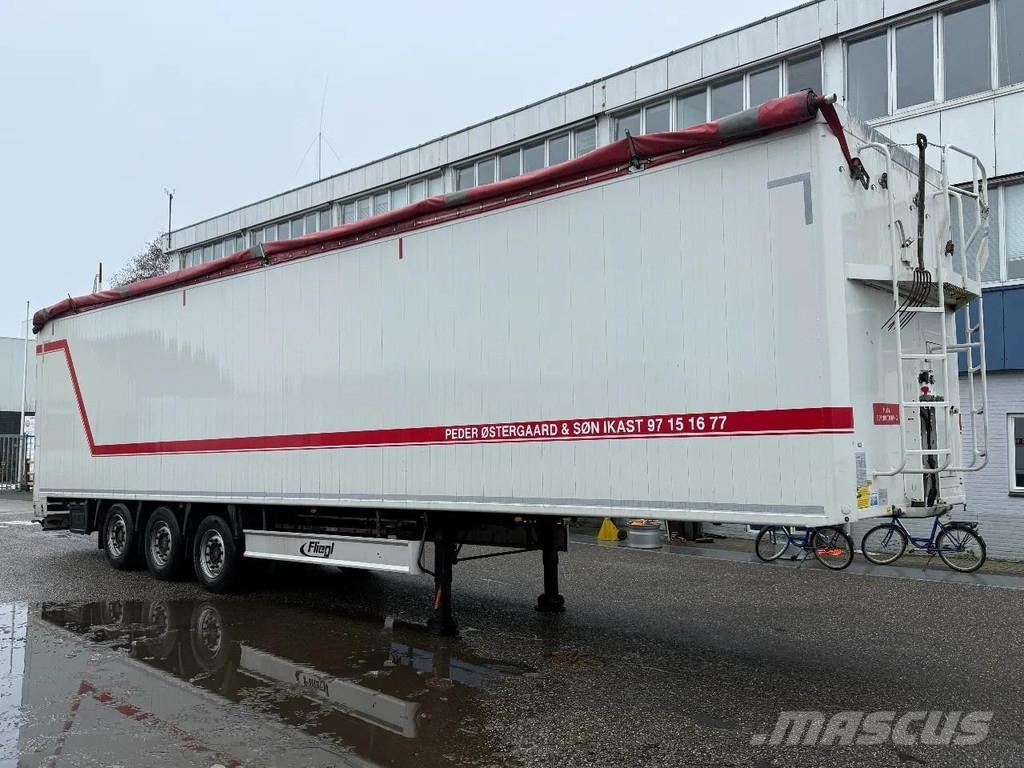 Fliegl SDS 420 - SAF - DISC BRAKES + LIFTING AXLE Schuifvloeropleggers