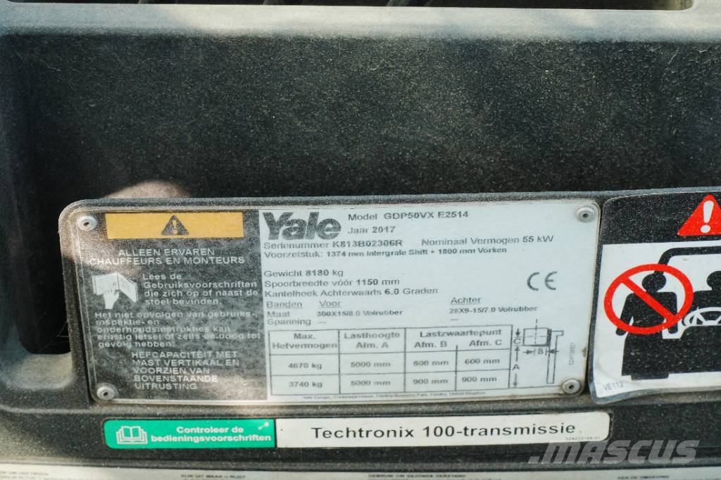 Yale GDP 50 VX | 2017 شاحنات الديزل