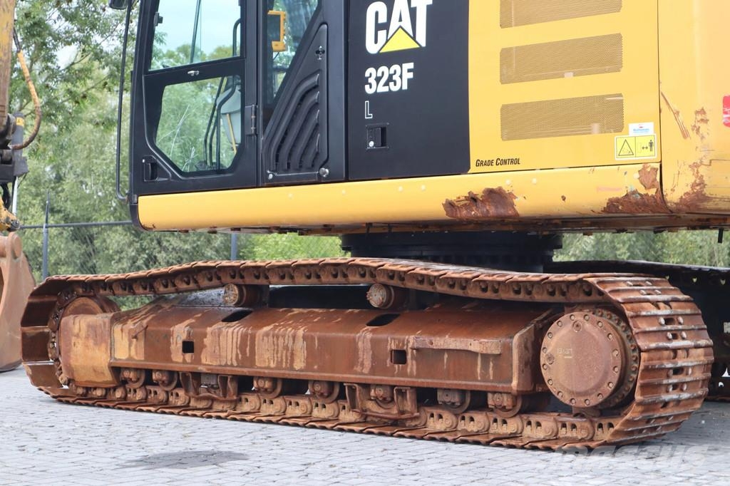 CAT 323 FL | 3D GPS | ROTOTILT | RIPPER | 3X BUCKET Rupsgraafmachines