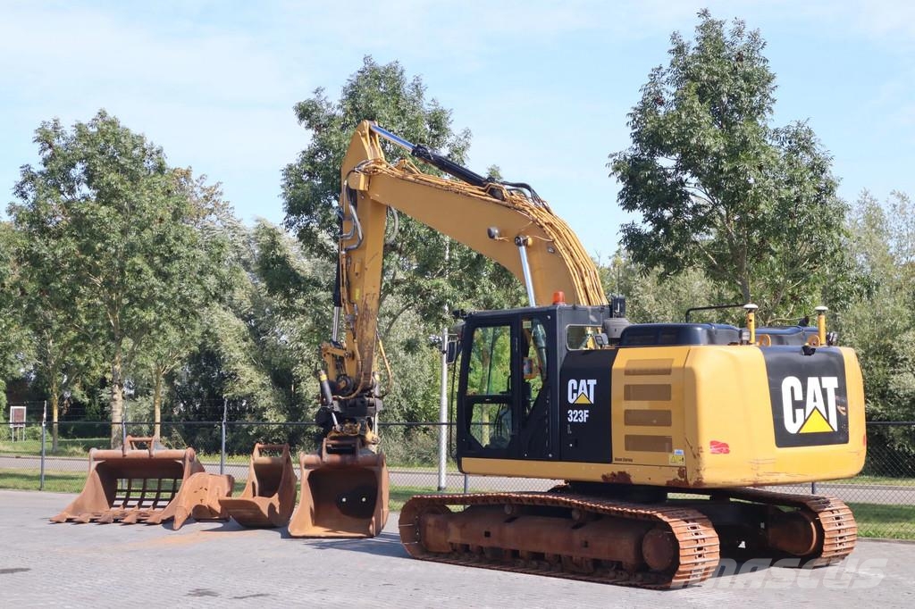 CAT 323 FL | 3D GPS | ROTOTILT | RIPPER | 3X BUCKET Rupsgraafmachines