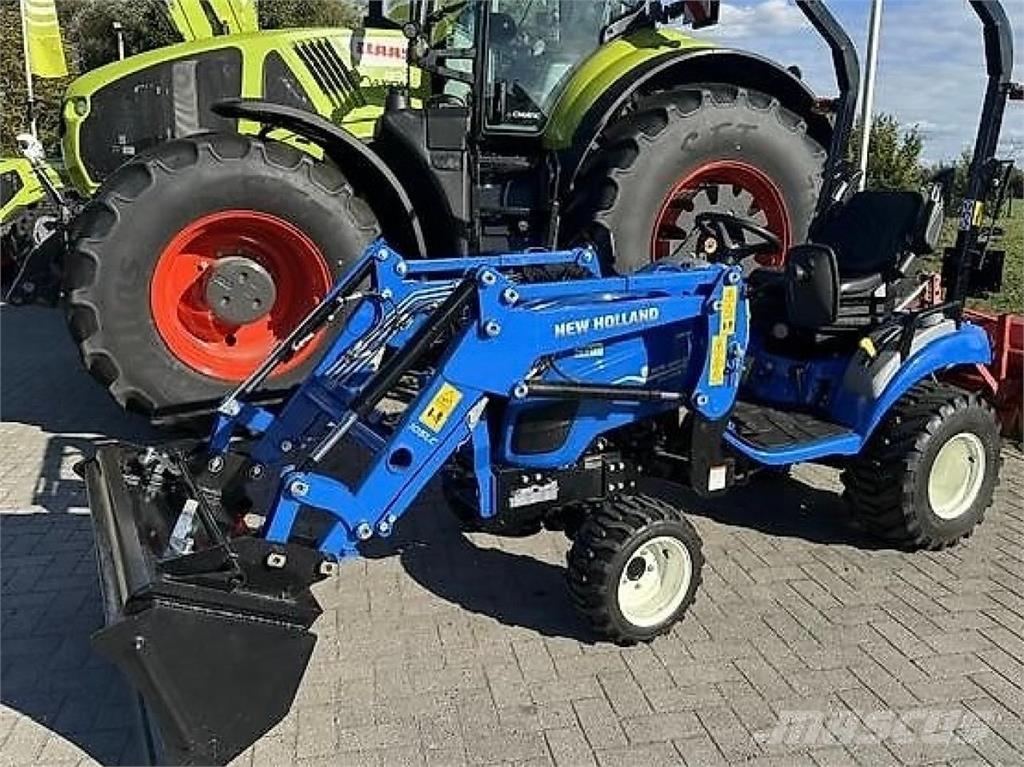 New Holland Boomer 25 C + Sauerburger UMN 1400 Traktorji