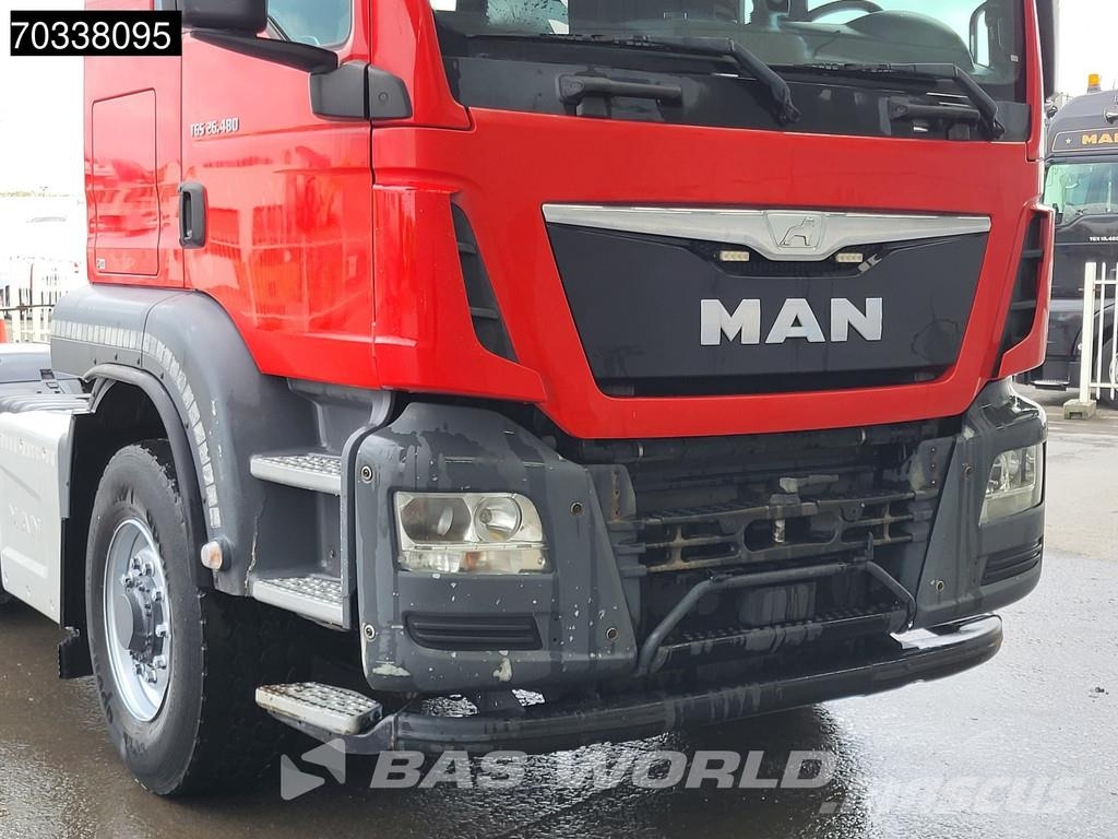MAN TGS 26.480 6X4 Hydrodrive Manual Lift+Lenkachse Hy Sadulveokid