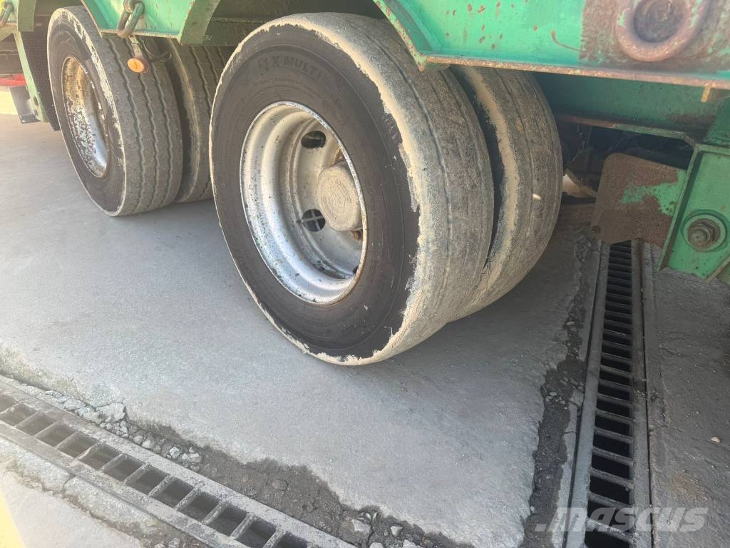 Actm S46315 نصف مقطورة مسطحة منخفضة
