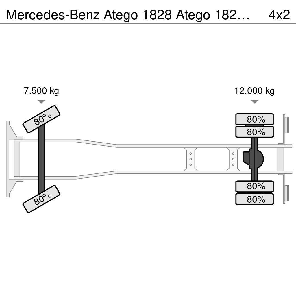 Mercedes-Benz Atego 1828 Atego 1828K Kipper 4x2 Manual EU3 Lastbiler med tip