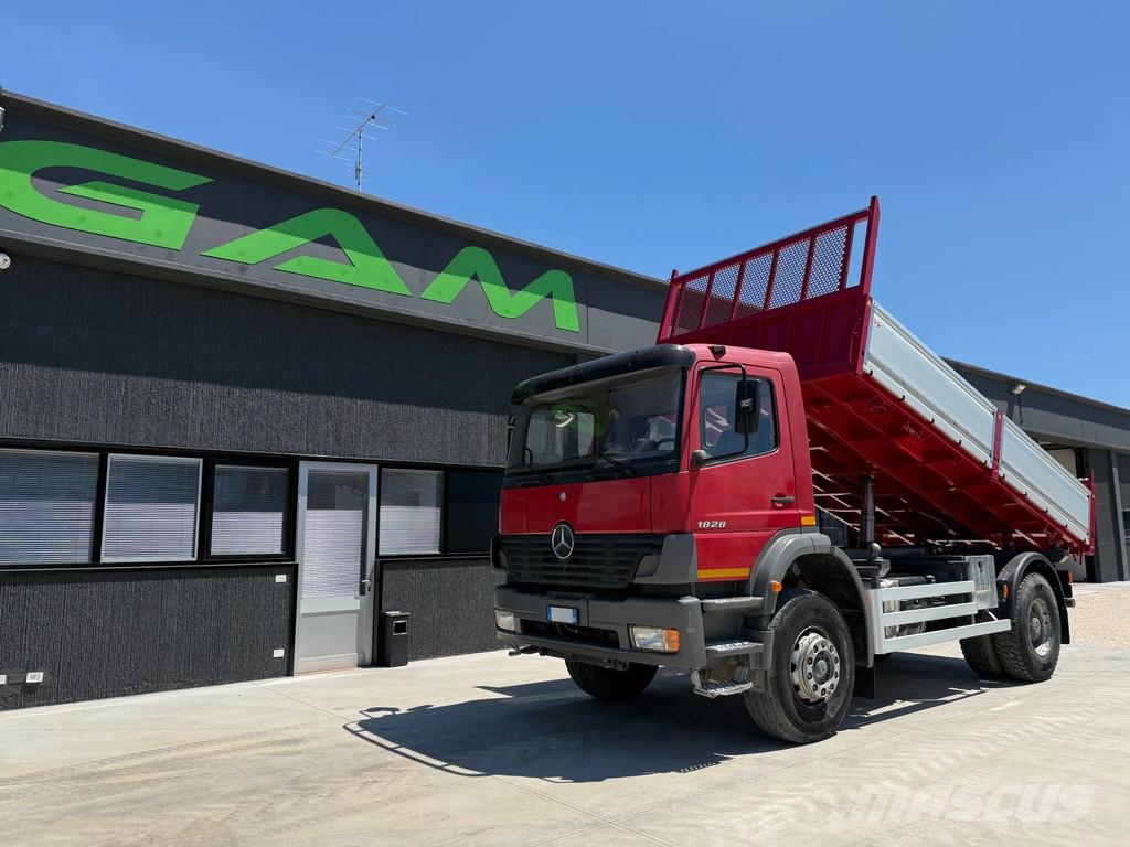 Mercedes-Benz Atego 1828 Atego 1828K Kipper 4x2 Manual EU3 Lastbiler med tip