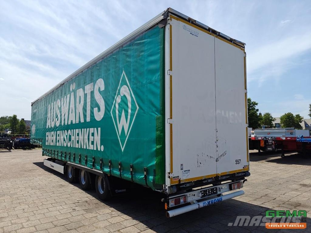 Krone SD Curtain-sided Semi-Low Loader 13.6m - Pop-up Ro Tieflader-Auflieger
