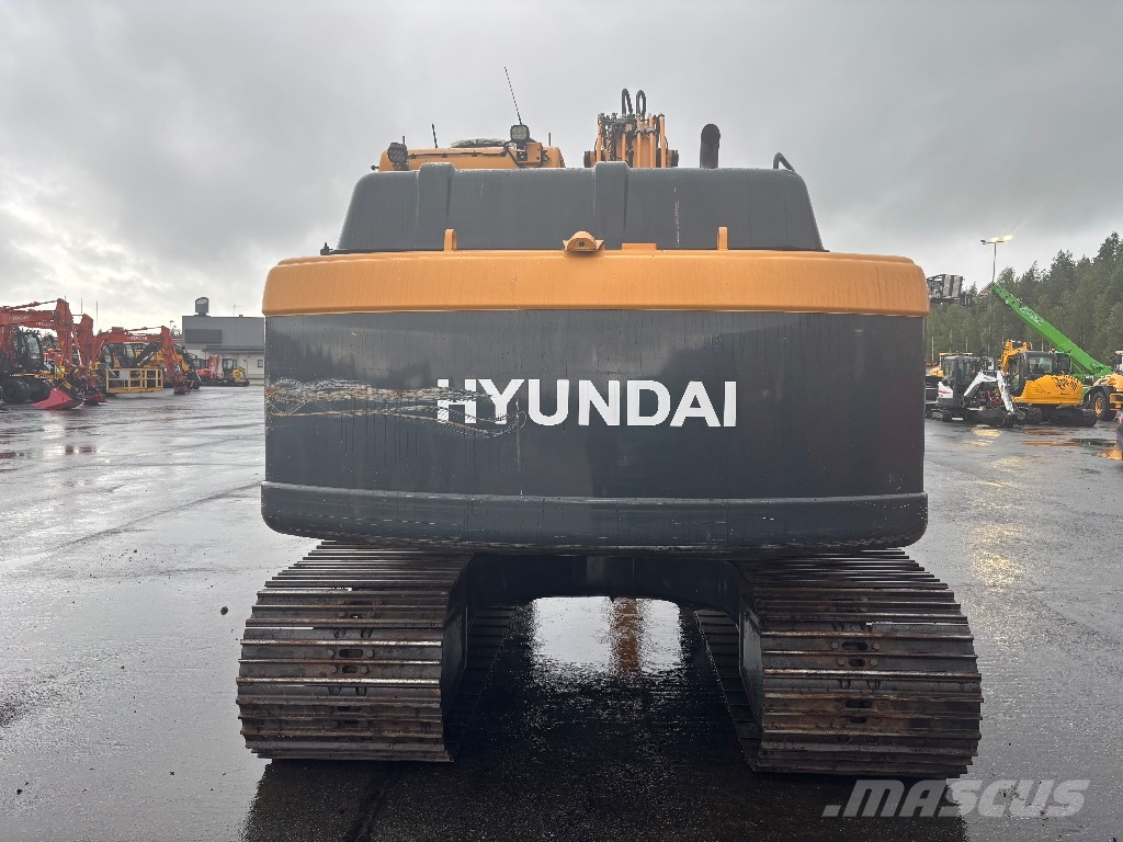 Hyundai Robex 160 / Pyörittäjä, Rasvari, Hyvä alakerta! Excavadoras sobre orugas