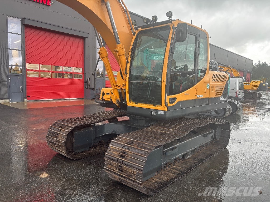 Hyundai Robex 160 / Pyörittäjä, Rasvari, Hyvä alakerta! Excavadoras sobre orugas