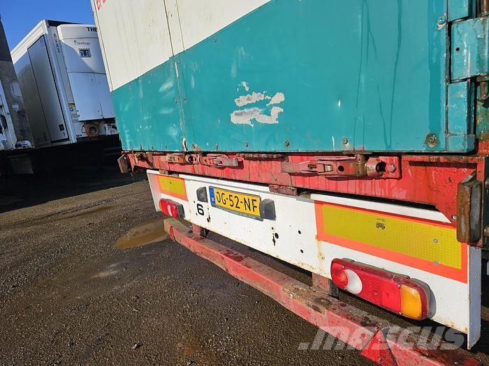 Pacton T3 001 | 3 axle curtainsider | Bpw drum. Schuifzeilen