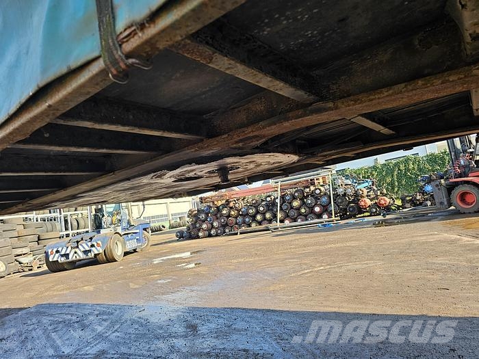 Pacton T3 001 | 3 axle curtainsider | Bpw drum. Schuifzeilen