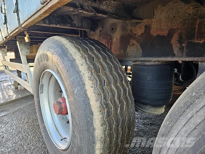 Pacton T3 001 | 3 axle curtainsider | Bpw drum. Schuifzeilen