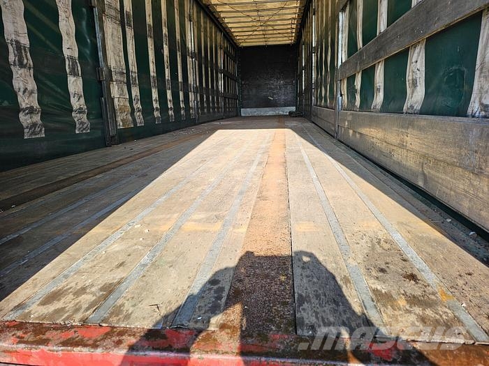 Pacton T3 001 | 3 axle curtainsider | Bpw drum. Schuifzeilen