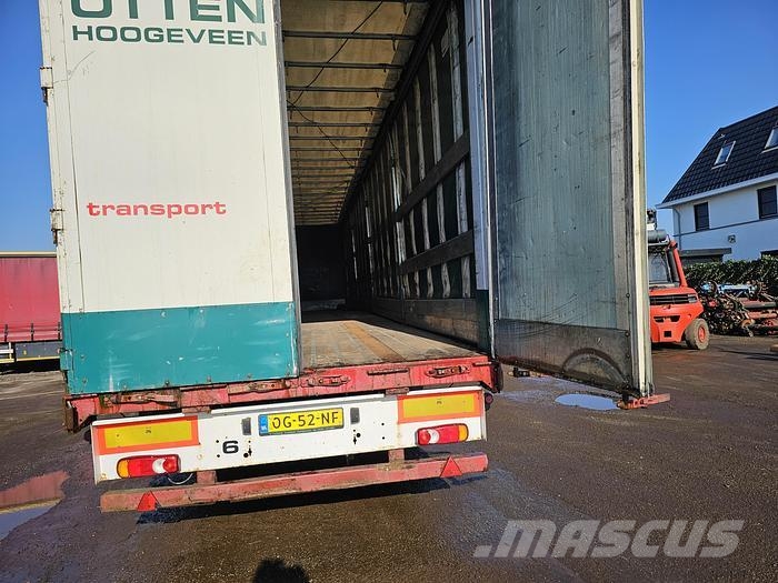 Pacton T3 001 | 3 axle curtainsider | Bpw drum. Schuifzeilen