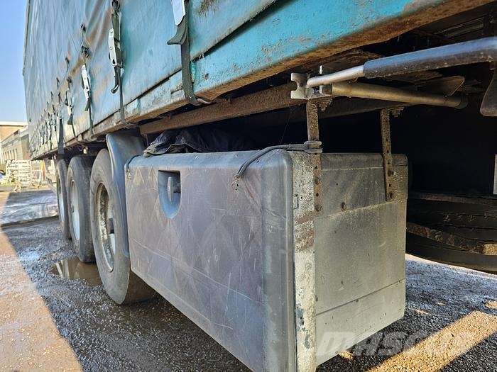 Pacton T3 001 | 3 axle curtainsider | Bpw drum. Schuifzeilen