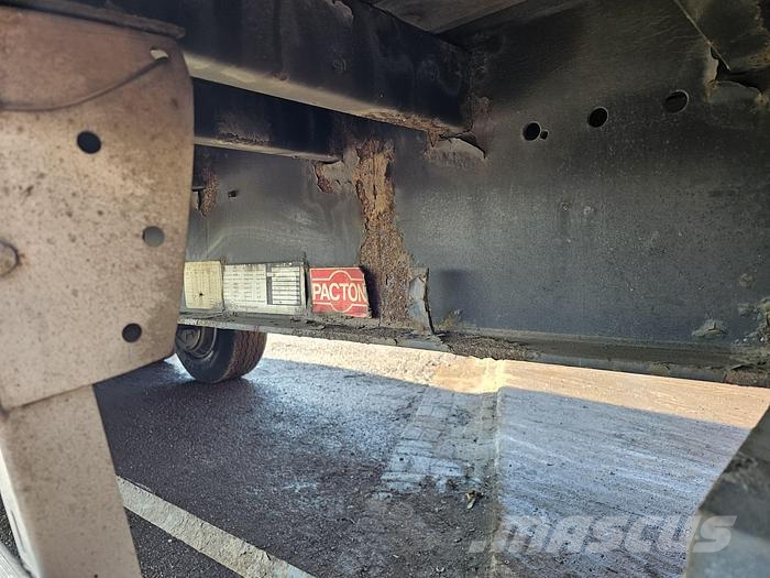 Pacton T3 001 | 3 axle curtainsider | Bpw drum. Schuifzeilen