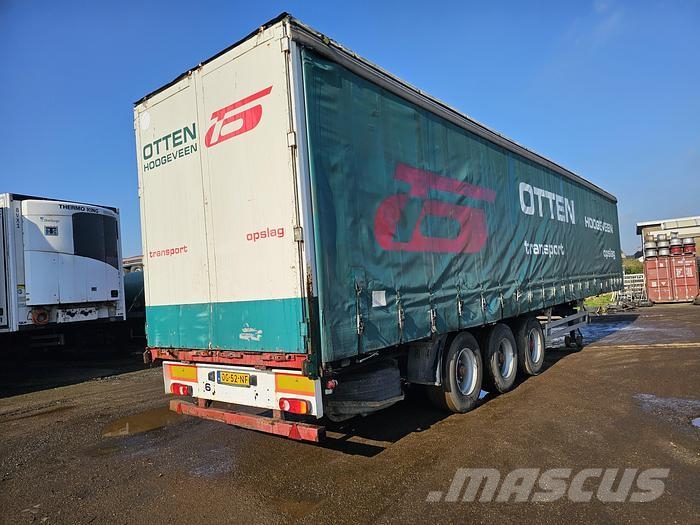 Pacton T3 001 | 3 axle curtainsider | Bpw drum. Schuifzeilen