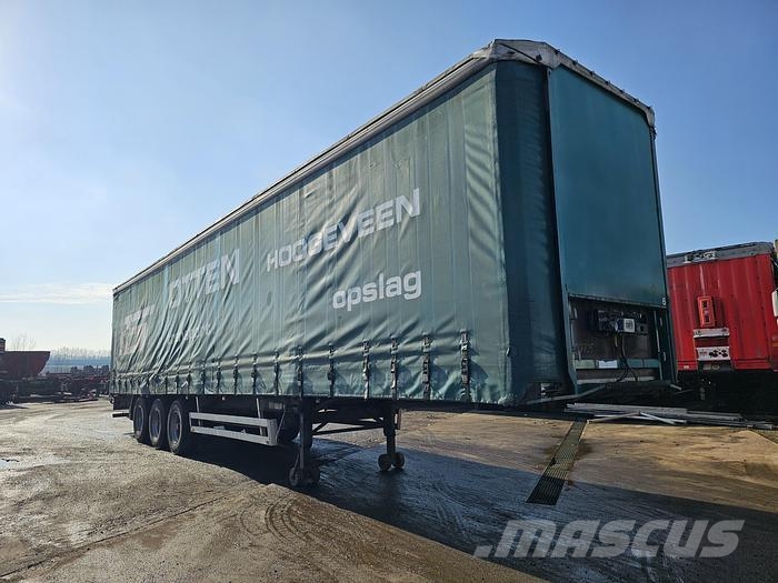 Pacton T3 001 | 3 axle curtainsider | Bpw drum. Schuifzeilen