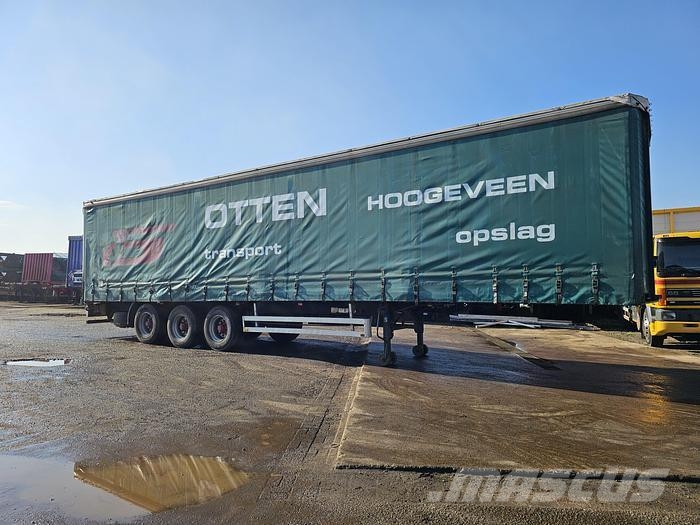Pacton T3 001 | 3 axle curtainsider | Bpw drum. Schuifzeilen