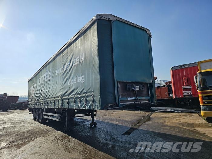 Pacton T3 001 | 3 axle curtainsider | Bpw drum. Schuifzeilen