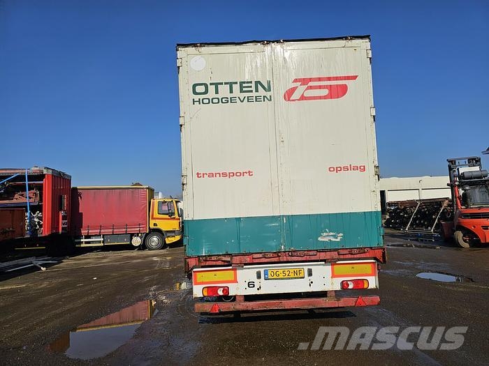 Pacton T3 001 | 3 axle curtainsider | Bpw drum. Schuifzeilen
