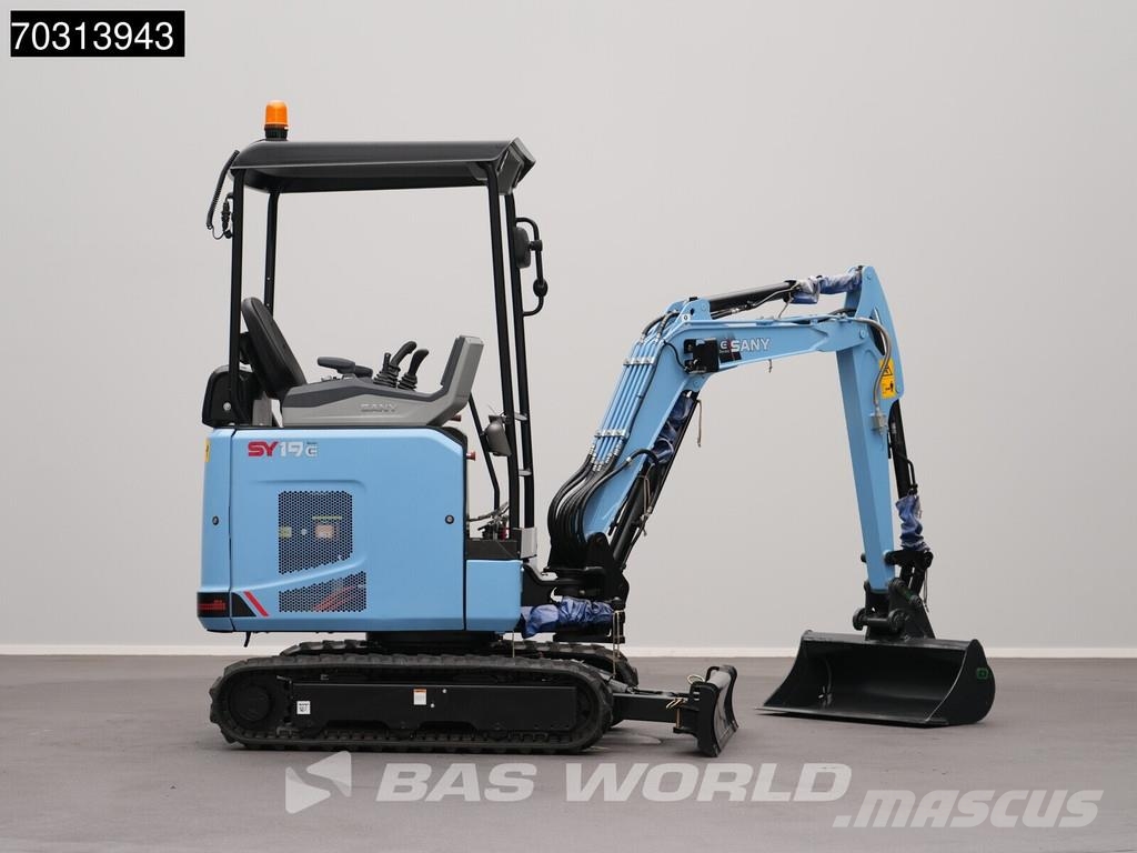 Sany SY19 E 22 kWh - Lithium-ion - CE certified Minibagger < 7t