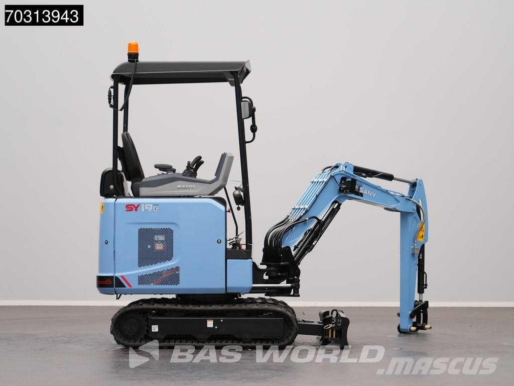 Sany SY19 E 22 kWh - Lithium-ion - CE certified Міні-екскаватори < 7т