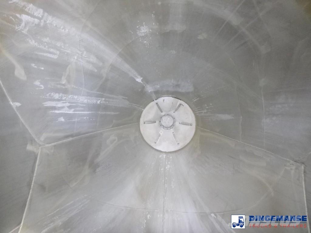 Spitzer Powder tank alu 37 m3 / 1 comp مقطورات ذات صهاريج