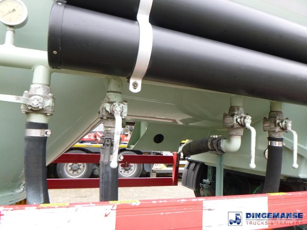 Spitzer Powder tank alu 37 m3 / 1 comp مقطورات ذات صهاريج