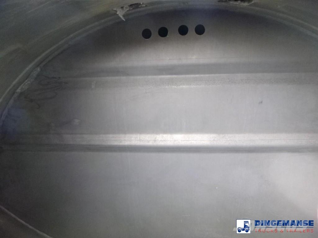 Spitzer Powder tank alu 37 m3 / 1 comp مقطورات ذات صهاريج
