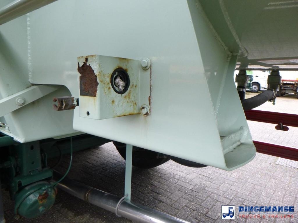 Spitzer Powder tank alu 37 m3 / 1 comp مقطورات ذات صهاريج