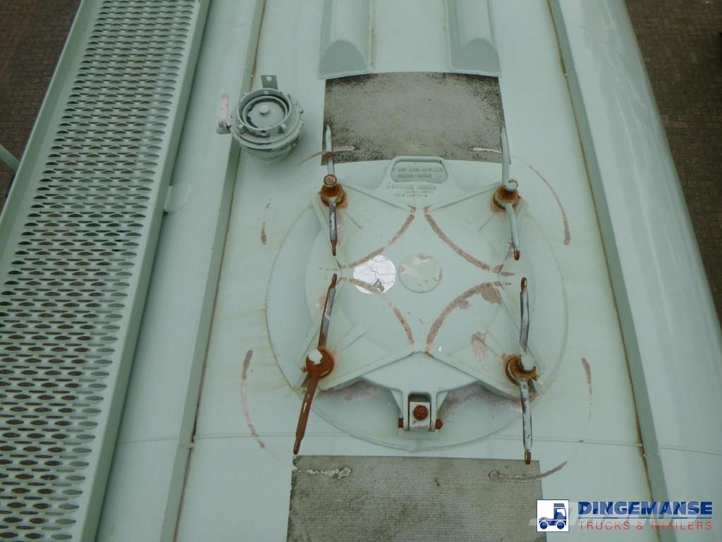 Spitzer Powder tank alu 37 m3 / 1 comp مقطورات ذات صهاريج