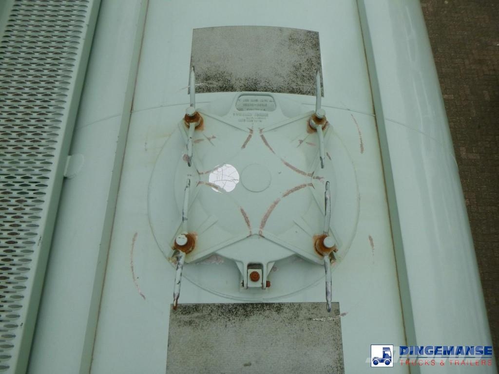 Spitzer Powder tank alu 37 m3 / 1 comp مقطورات ذات صهاريج