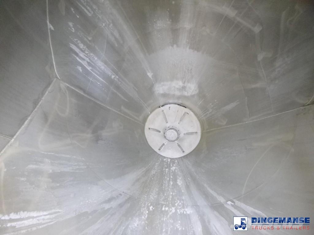 Spitzer Powder tank alu 37 m3 / 1 comp مقطورات ذات صهاريج