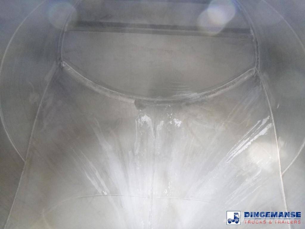 Spitzer Powder tank alu 37 m3 / 1 comp مقطورات ذات صهاريج