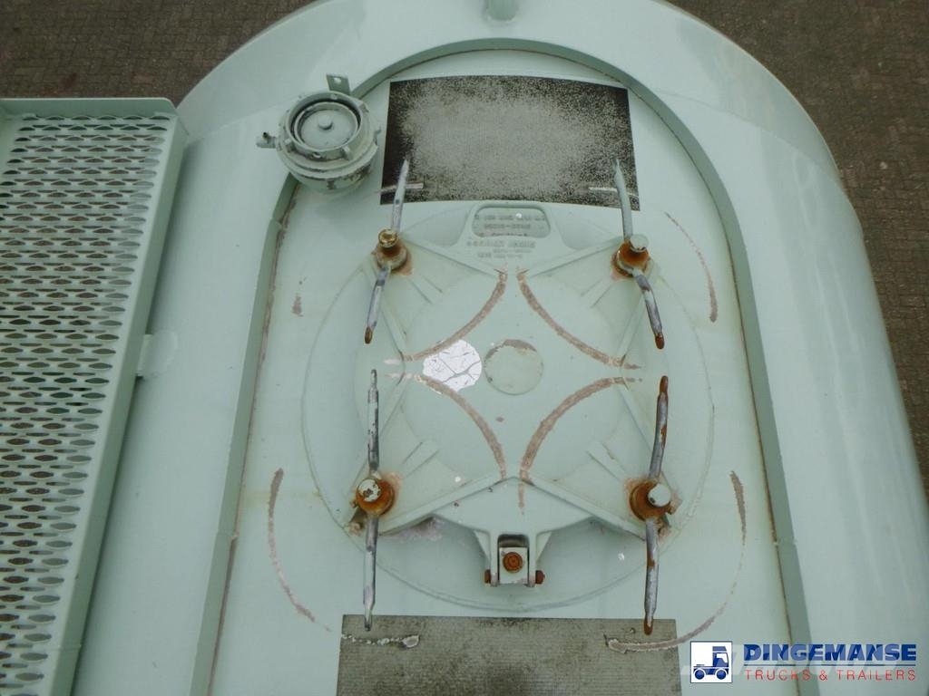 Spitzer Powder tank alu 37 m3 / 1 comp مقطورات ذات صهاريج