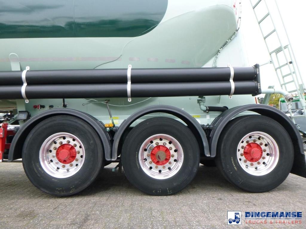 Spitzer Powder tank alu 37 m3 / 1 comp مقطورات ذات صهاريج