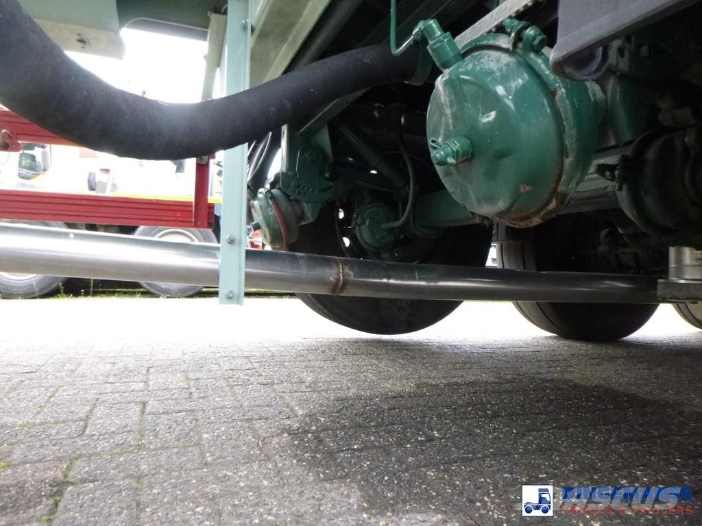Spitzer Powder tank alu 37 m3 / 1 comp مقطورات ذات صهاريج
