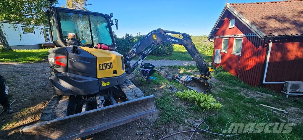 Volvo ECR 50 F Säkerhetsfäste S40 590timmar Mini rýpadlá < 7t