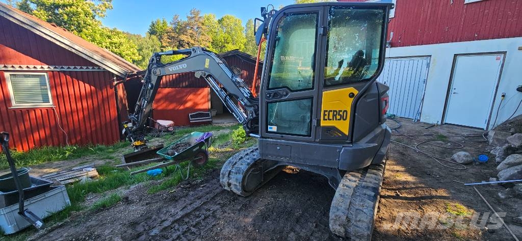 Volvo ECR 50 F Säkerhetsfäste S40 590timmar Mini rýpadlá < 7t
