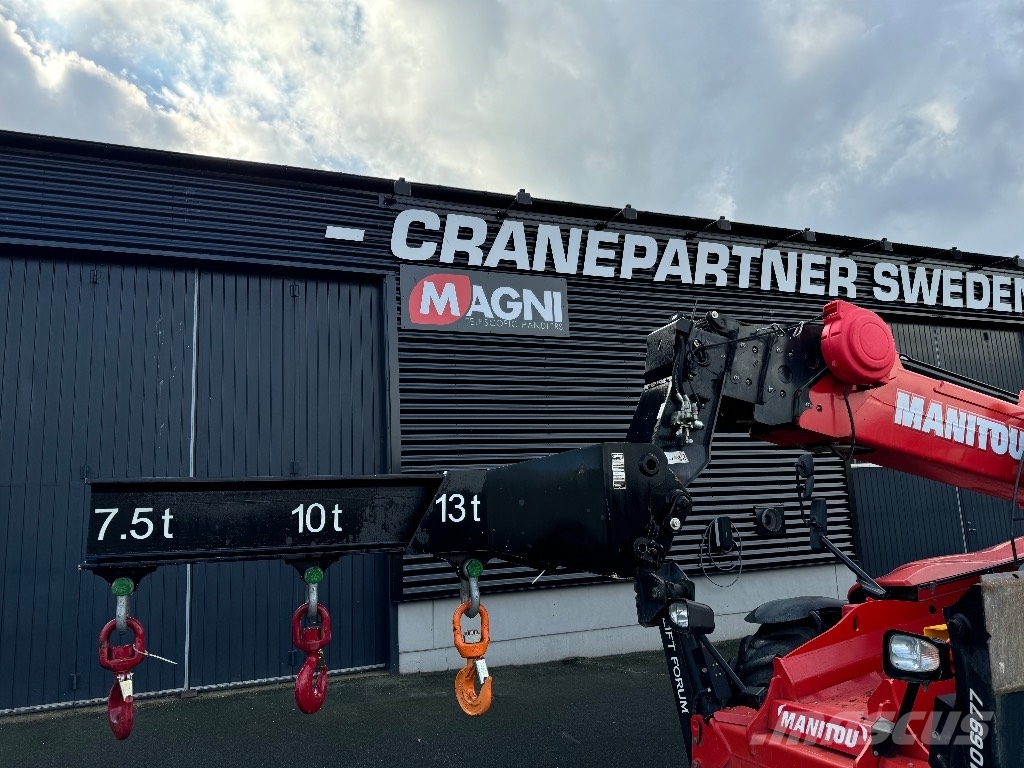 Manitou MHT 13 tons kranarm, teleskoplastare Teleskooplaadurid