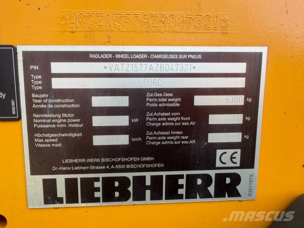 Liebherr L506C Compact Radlader