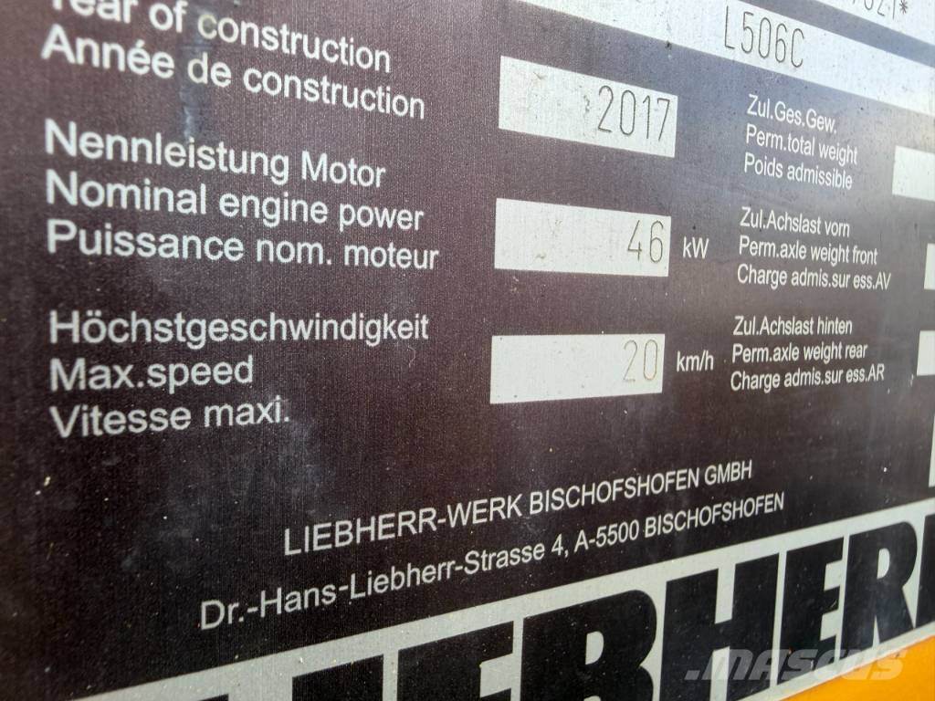 Liebherr L506C Compact Radlader