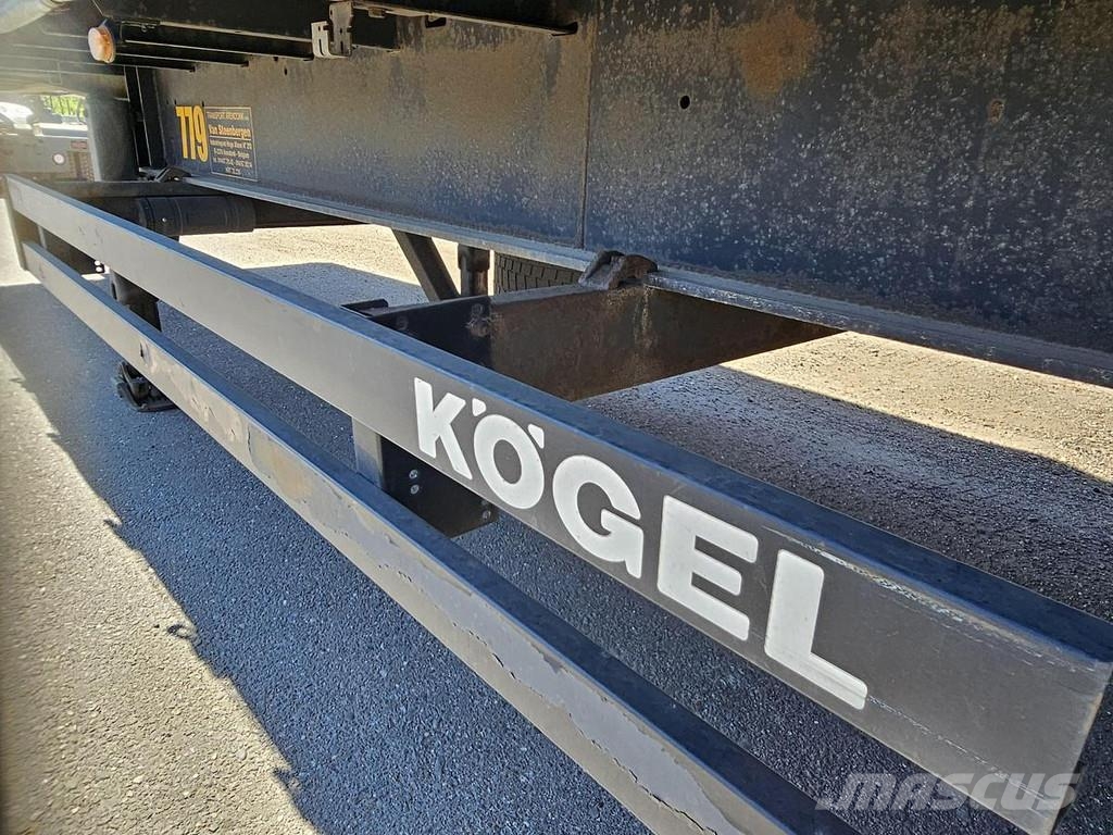 Kögel SN 24 - SLIDING ROOF - COIL - MERCEDES DISC TUV 02 Semirremolques de caja de lona