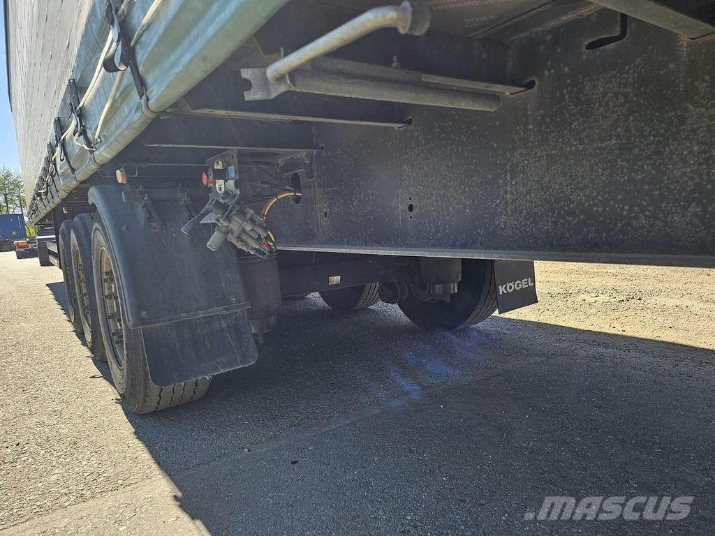 Kögel SN 24 - SLIDING ROOF - COIL - MERCEDES DISC TUV 02 Semirremolques de caja de lona