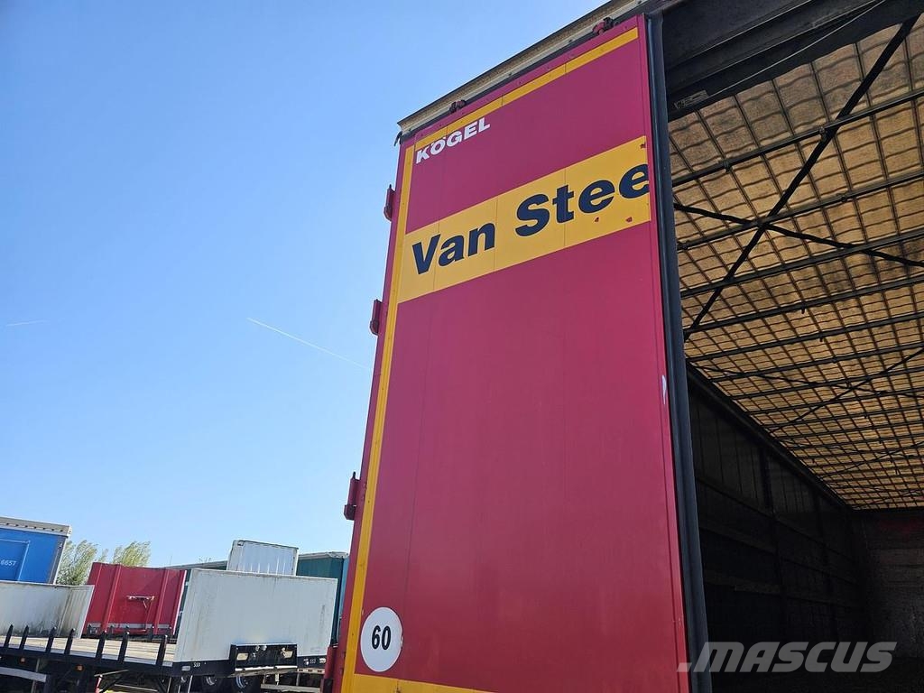 Kögel SN 24 - SLIDING ROOF - COIL - MERCEDES DISC TUV 02 Semirremolques de caja de lona