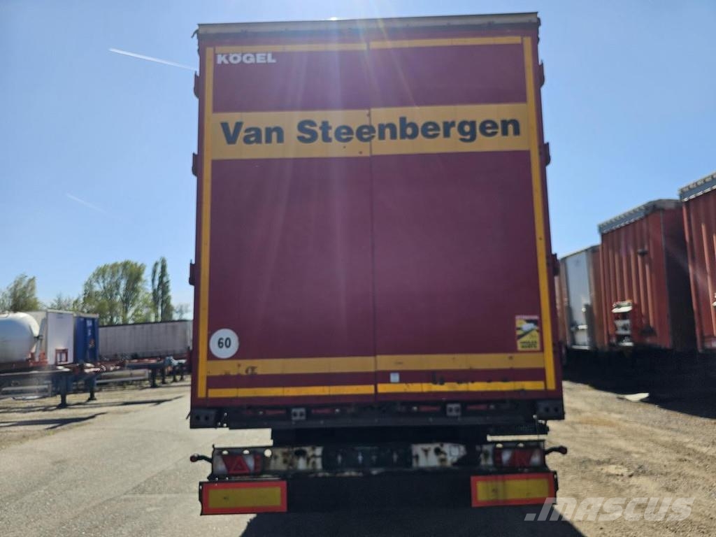 Kögel SN 24 - SLIDING ROOF - COIL - MERCEDES DISC TUV 02 Semirremolques de caja de lona