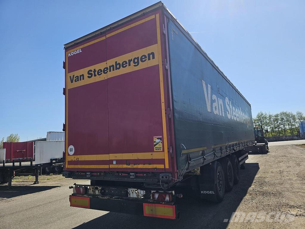 Kögel SN 24 - SLIDING ROOF - COIL - MERCEDES DISC TUV 02 Semirremolques de caja de lona