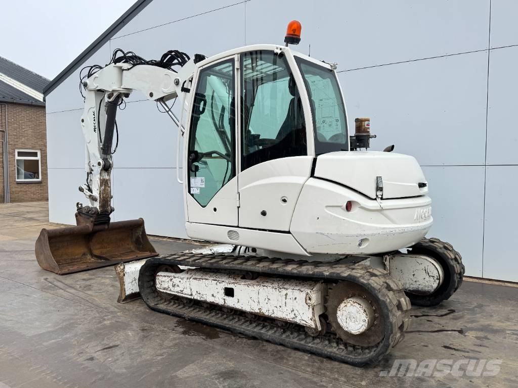 Mecalac 10MCR - Many extra attachments! Auto Lube Rupsgraafmachines