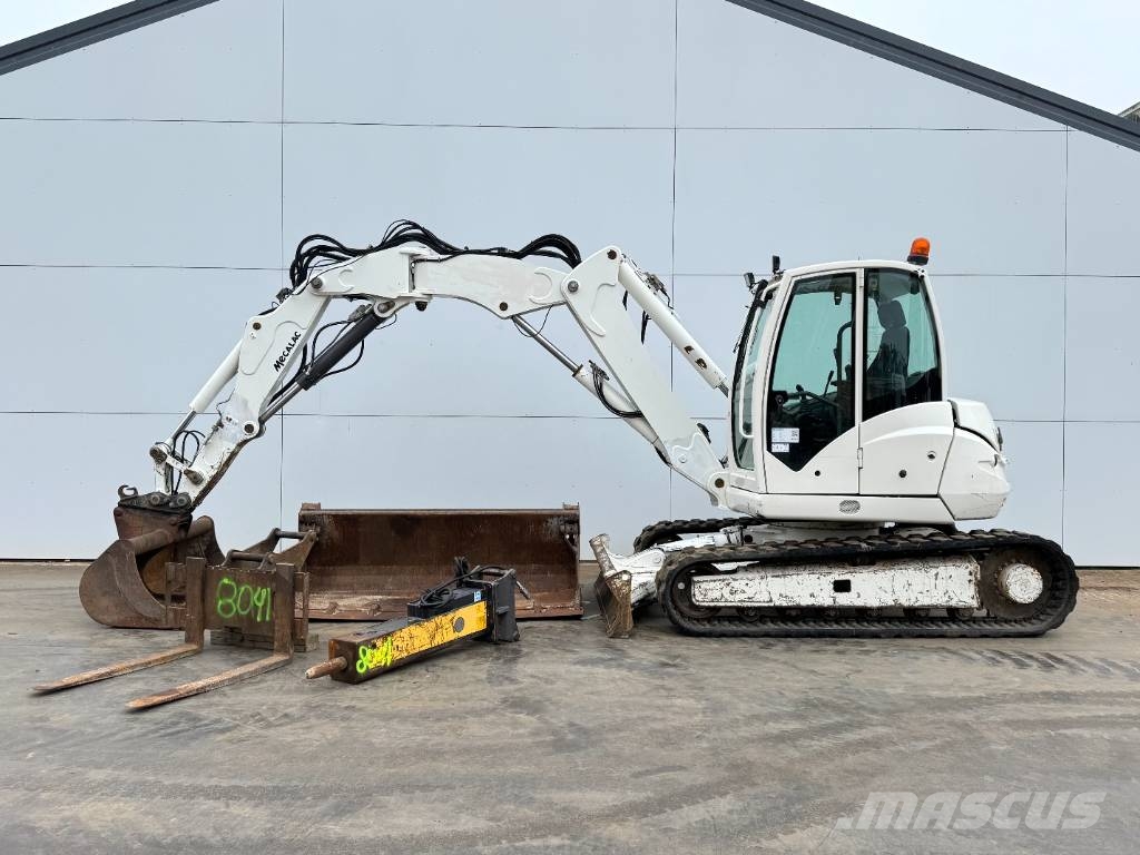 Mecalac 10MCR - Many extra attachments! Auto Lube Rupsgraafmachines